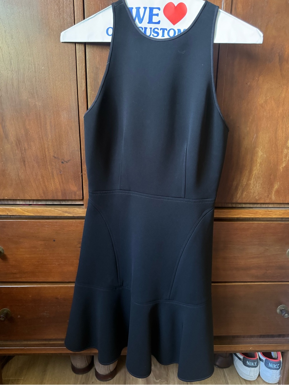 Theory Black Sleeveless Cocktail Dress
